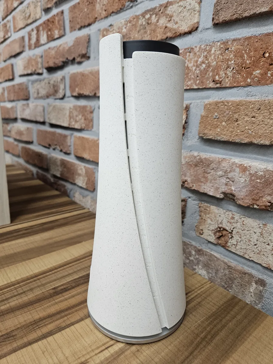 화이트 사무실 자동디퓨저 NANO-30CA 측면 곡선